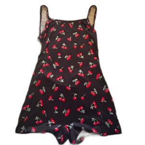 Cherry Print Romper